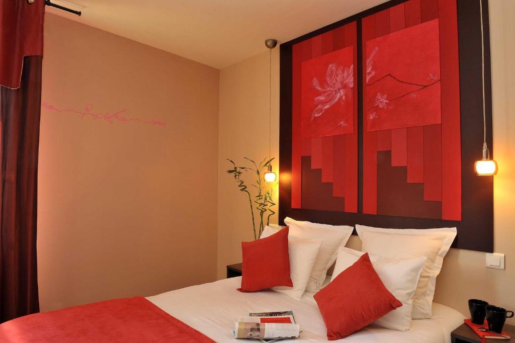 Hotel O2B Aux Berges De Broceliande 베이뇽 객실 사진